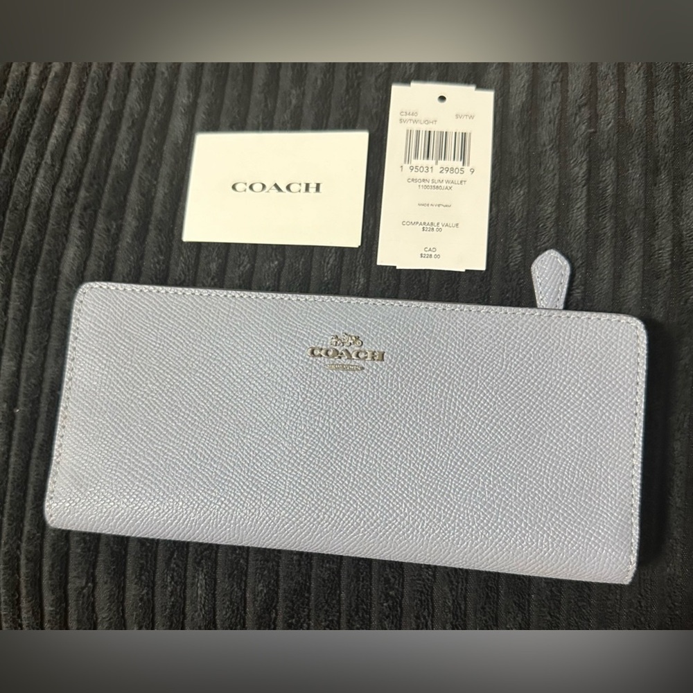 Coach bifold Wallet New